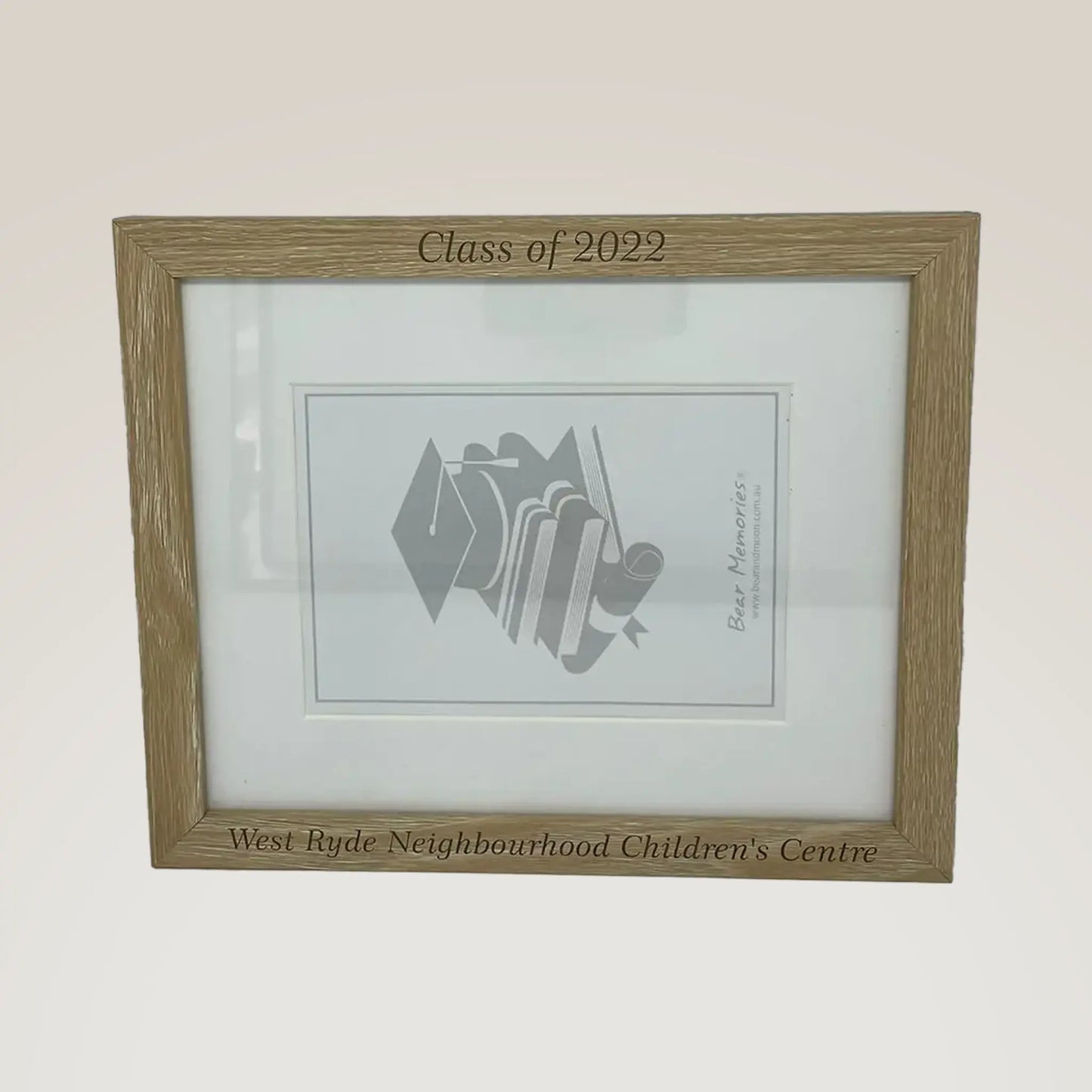 Engraved Wooden Frame